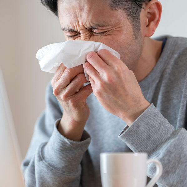花粉症、咳、鼻水など